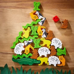 Animal Upon Animal Stacking Game