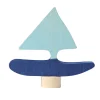 Birthday Ring Decoration - Blue Sailboat