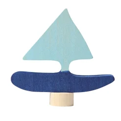 Birthday Ring Decoration - Blue Sailboat