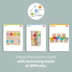 Colorful Triangle Wooden Block Game