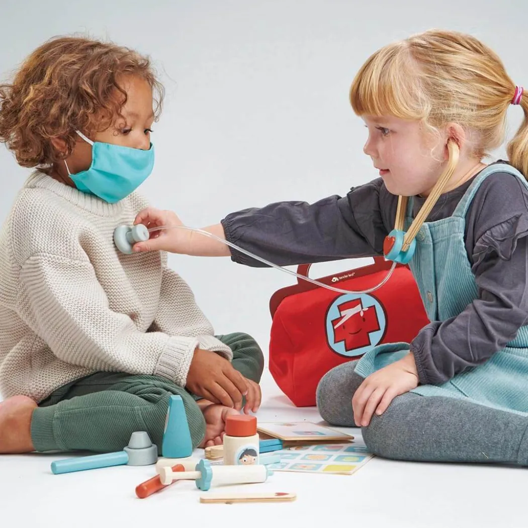 Doctor's Bag Wooden Play Set