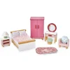 Dovetail Wooden Dollhouse Bedroom Set