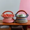 Field of Flowers Swing Bolga Basket