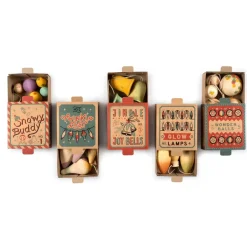 Glow Lamps Wooden Ornament Set