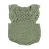 Knitted Romper & Bonnet Doll Outfit - 15"