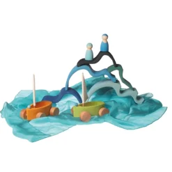 Little Land Yacht - Wooden Toy Sailboat