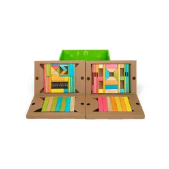 Magnetic Wooden Blocks Classroom Kit - 90 Piece Kit