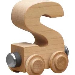 Natural Wooden Name Train Letters