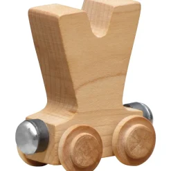 Natural Wooden Name Train Letters