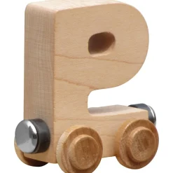 Natural Wooden Name Train Letters