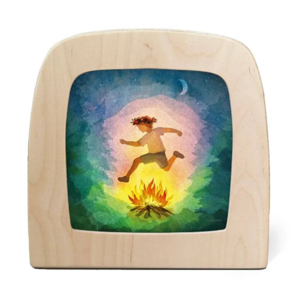 Night Light Transparency - Vogel Geluk's Artist Collection