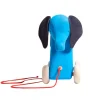 Otto the Elephant - Wooden Pull-Toy
