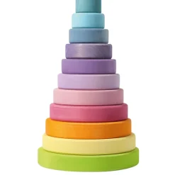 Pastel Wooden Stacking Tower