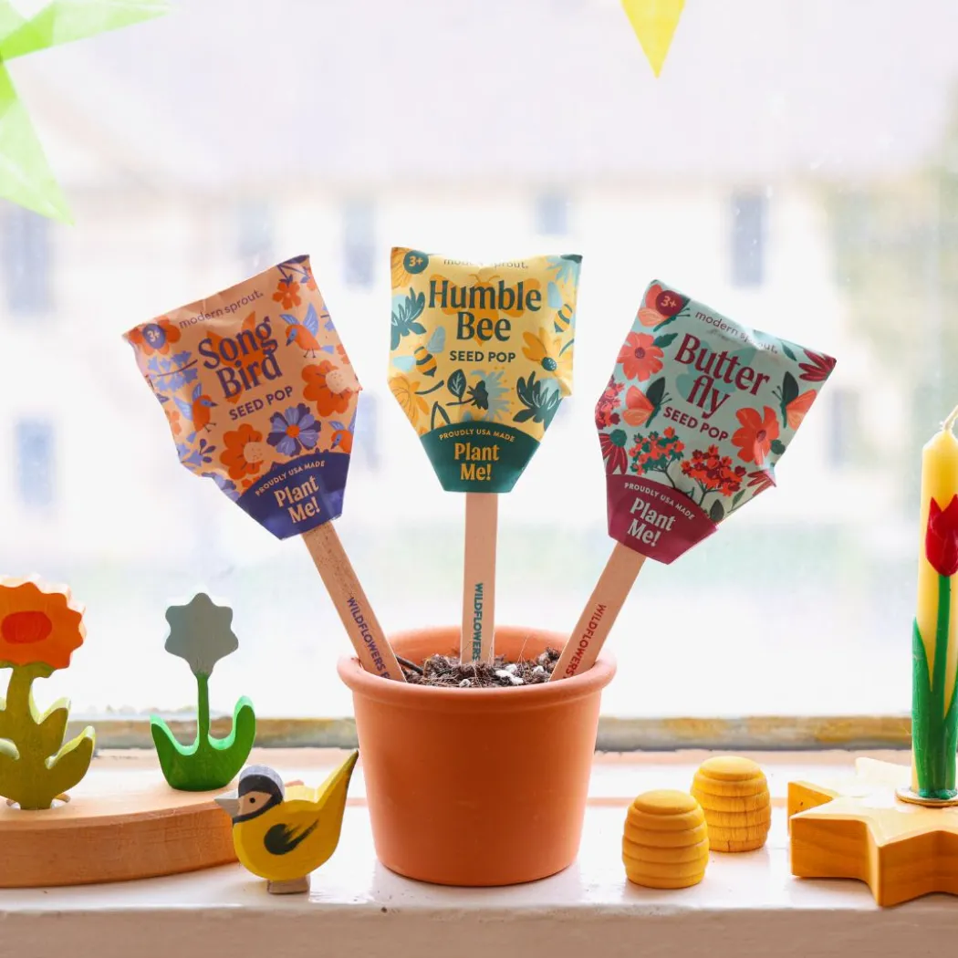 Pollinator Seed Pops - Set of Three