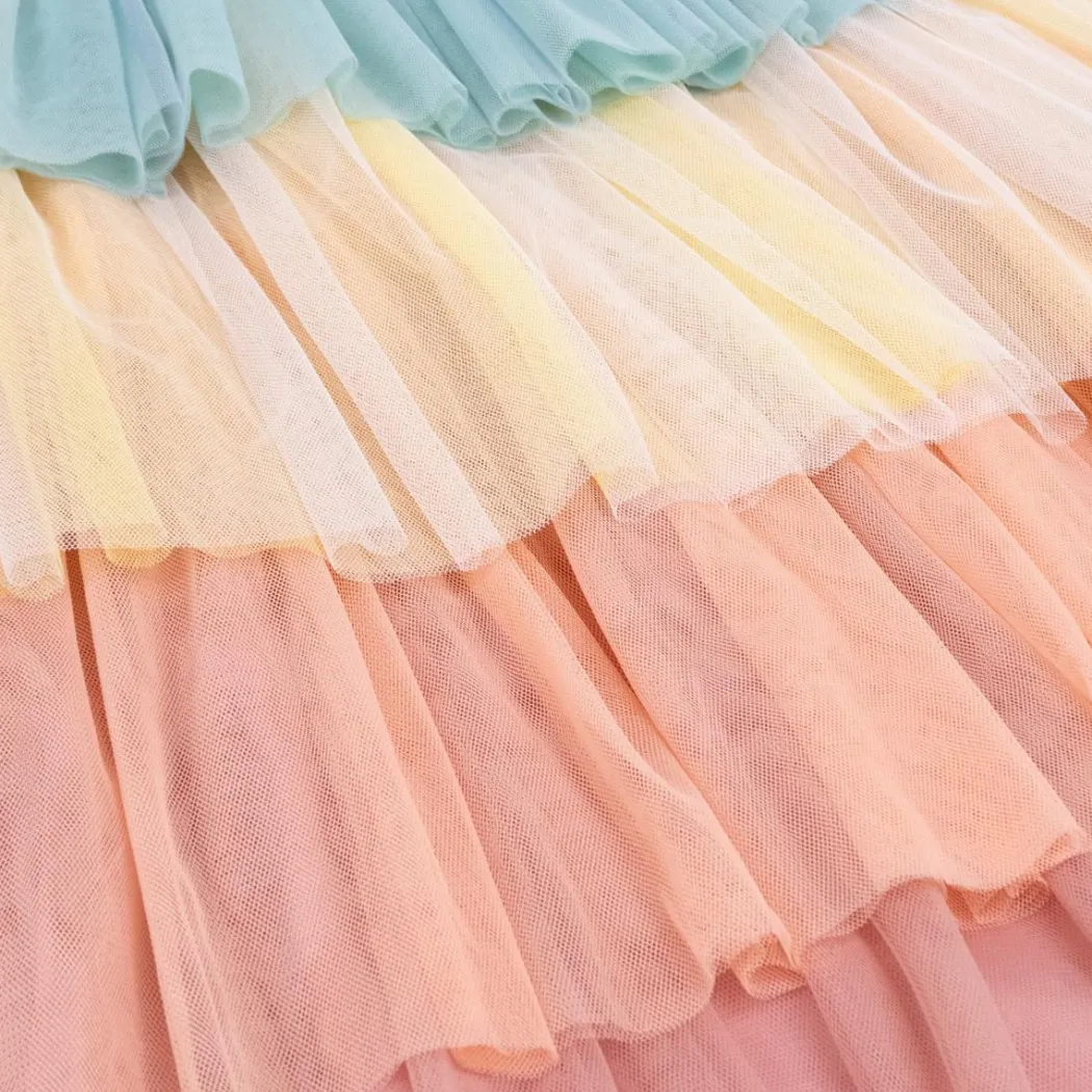 Rainbow Ruffle Princess Costume Set