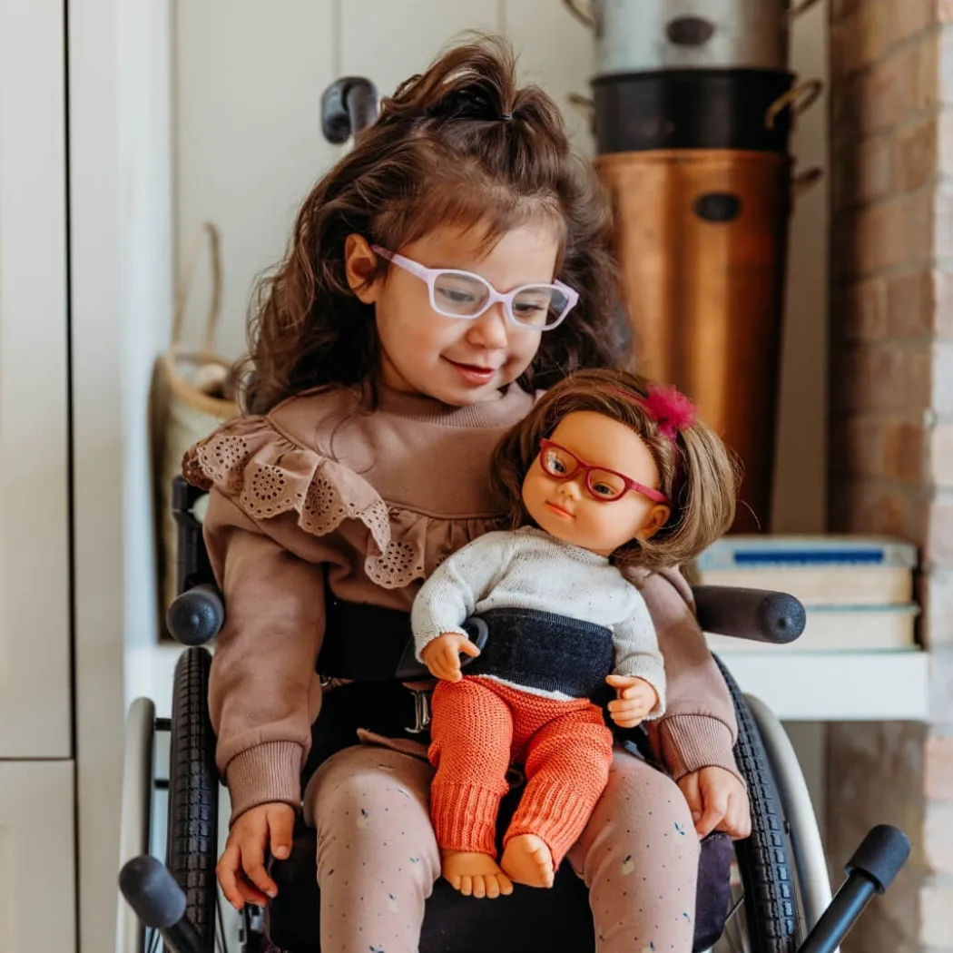 Realistic Montessori Doll with Down Syndrome