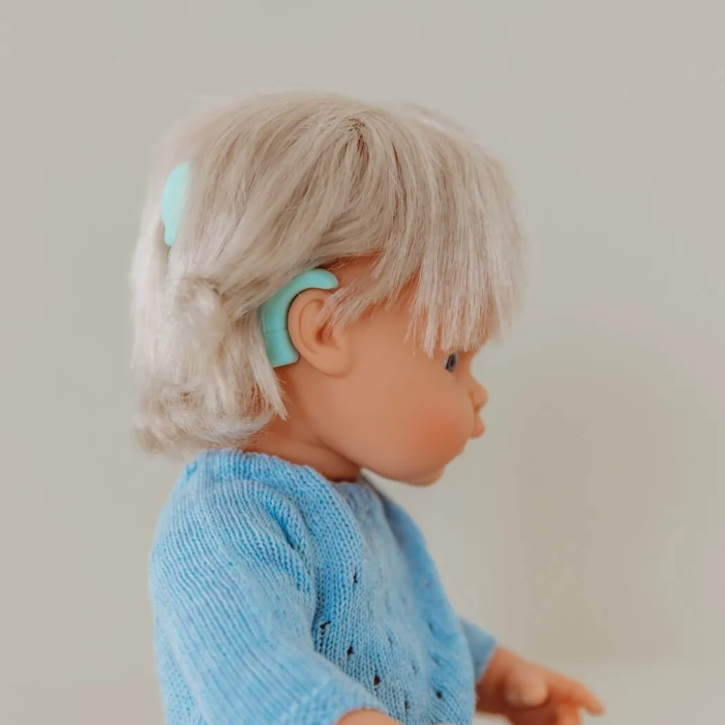 Realistic Montessori Doll with Cochlear Implant