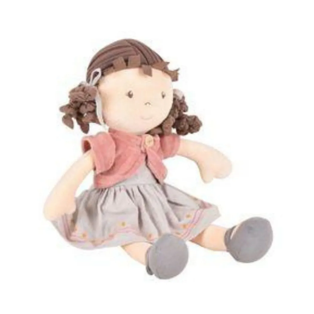 Rose - Organic Doll with Brown Hair