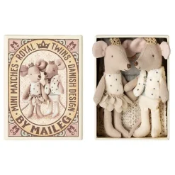 Royal Twin Mice in a Matchbox