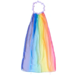 Silk Rainbow Veil