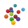 Small Wooden Rainbow Balls, Set of 12