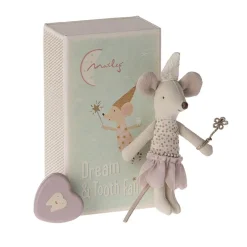 Tooth Fairy Mouse in a Matchbox - Little Sister