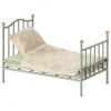 Vintage Mouse-Sized Bed - Mint