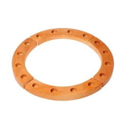 Waldorf Wooden Birthday Ring - 16 Holes