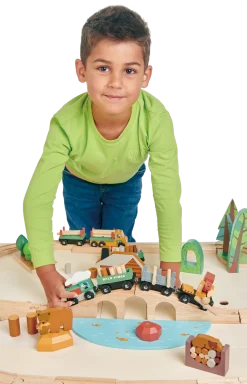 Wild Pines Wooden Train Set