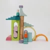 Wooden Building World Cloud Play Set