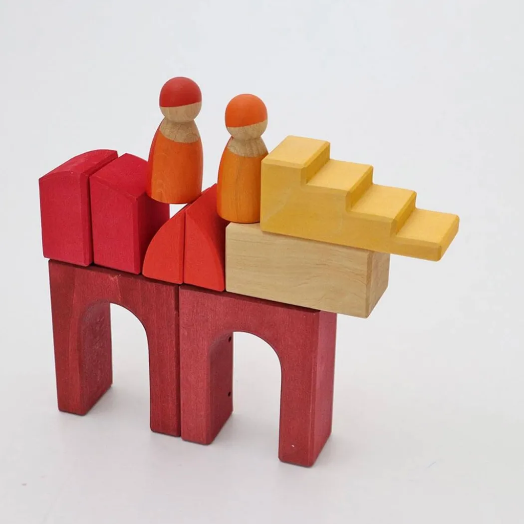 Wooden Building World Desert Sand Set
