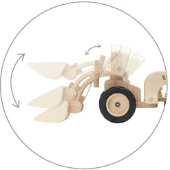 Wooden Bulldozer