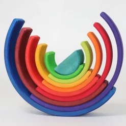 Wooden Counting Rainbow
