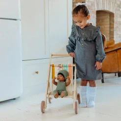 Wooden Doll Stroller