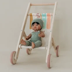 Wooden Doll Stroller