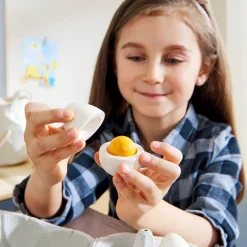 Wooden Eggs Play Food Set