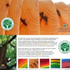 Wooden Rainbow Tunnel - 6 Piece