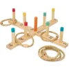Wooden Ring Toss Game