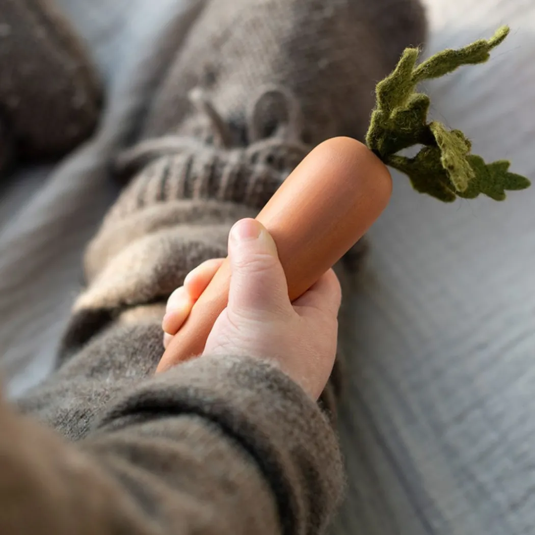 Wooden Root Vegetable Set