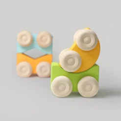 Wooden Stacking Cars