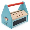 Wooden Tap Tap Tool Box Play Set