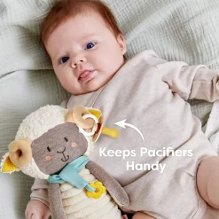 Woolbert the Ram Cuddly Baby Sensory Toy