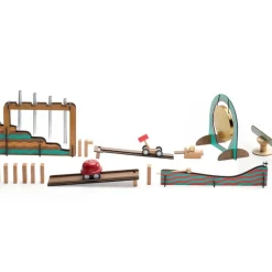 Zig & Go Wooden Music Building Game - 52 Piece Set